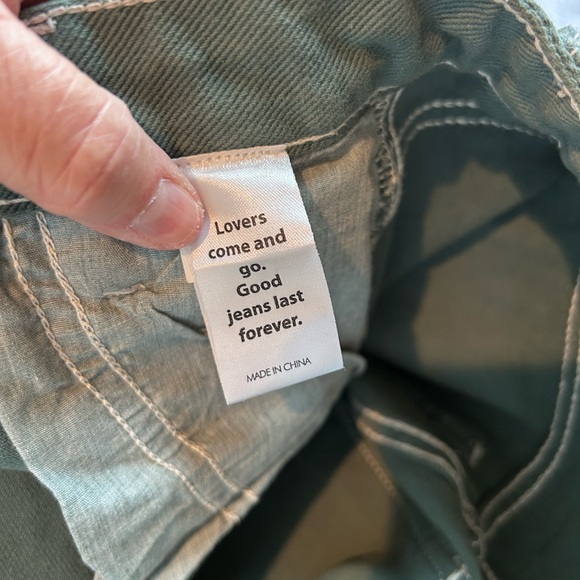 NWOT Pacsun Teal Low Rise Carpenter Pants. 90’s. Denim. Never worn. Grunge. - Picture 16 of 16